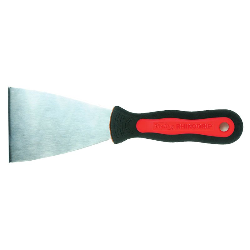 Sterling 3" (75mm) Stainless Steel Scraper Rhinogrip