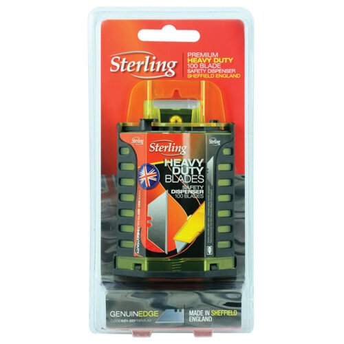 Sterling Heavy Duty Trim Blade – Dispenser of 100