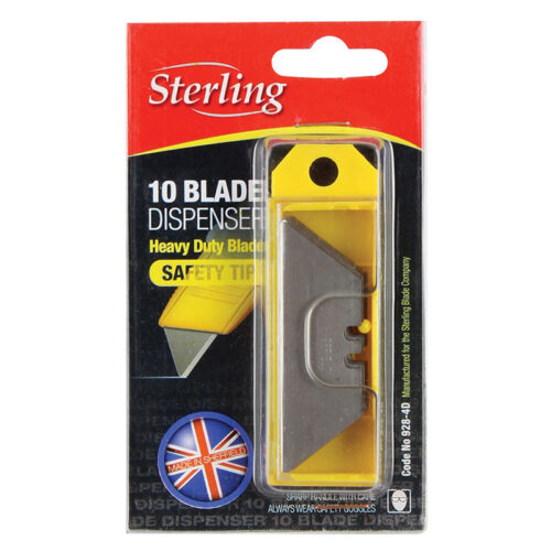 Sterling Safety Tip Trim Blade – Dispenser of 10