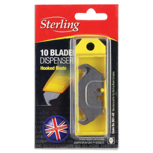 Sterling Standard Hook Trim Blade-Dispenser of 10