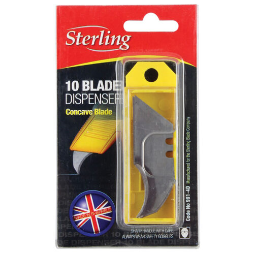 Sterling Std Concave Trim Blade – Dispenser of 10