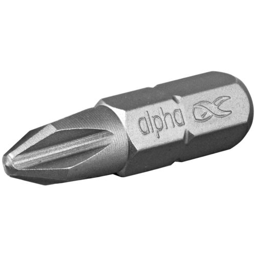 Alpha Phillips Insert Bit 2 x 25mm – Carded