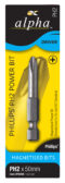 Alpha Phillips Driver Bit Carded 1 x 25mm