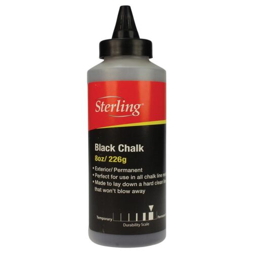 Sterling Black Chalk Refill 226g – Exterior Permanent