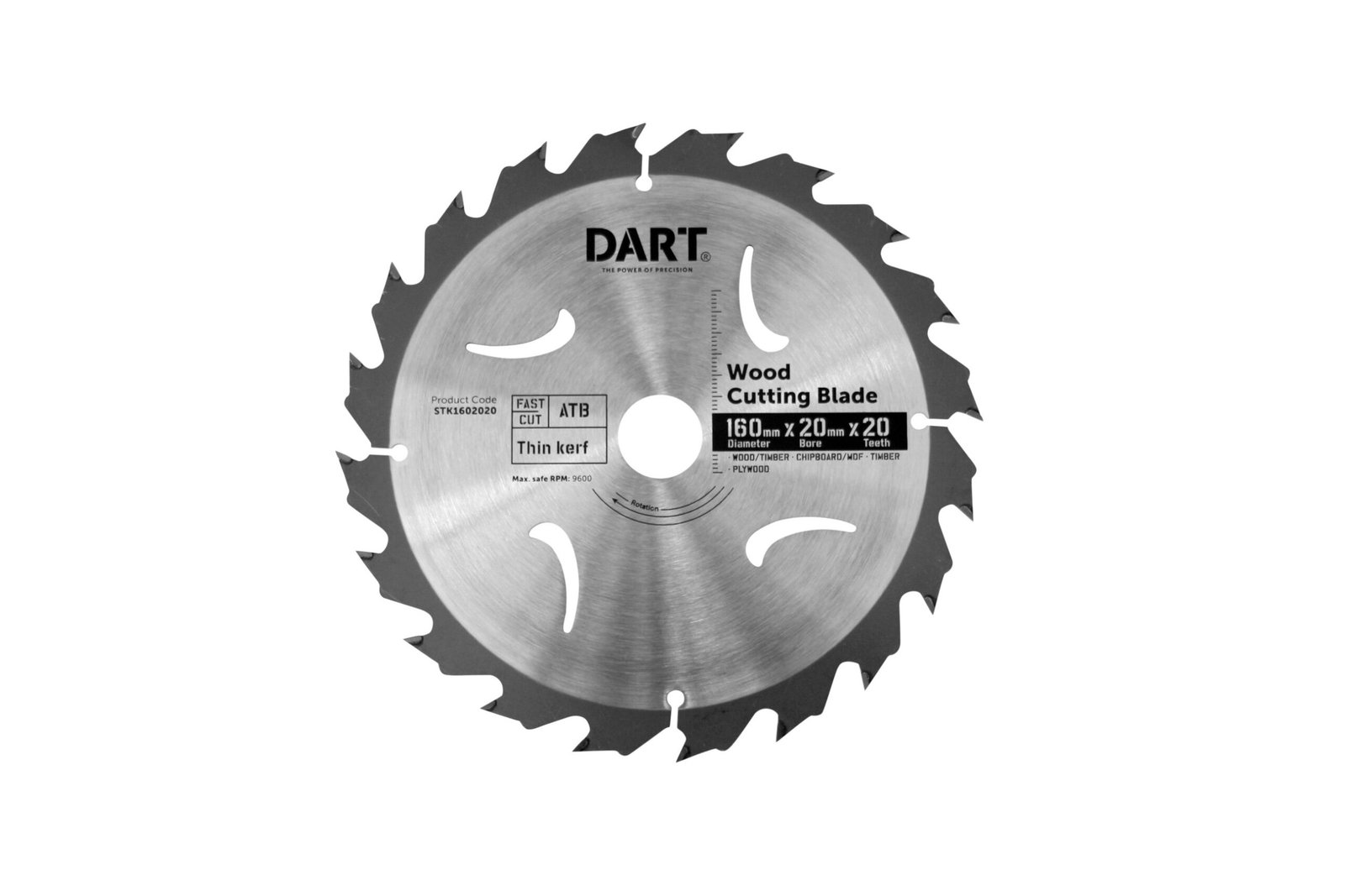DART Wood Cutting Blade Fast cut - General Purpose, Thin Kerf