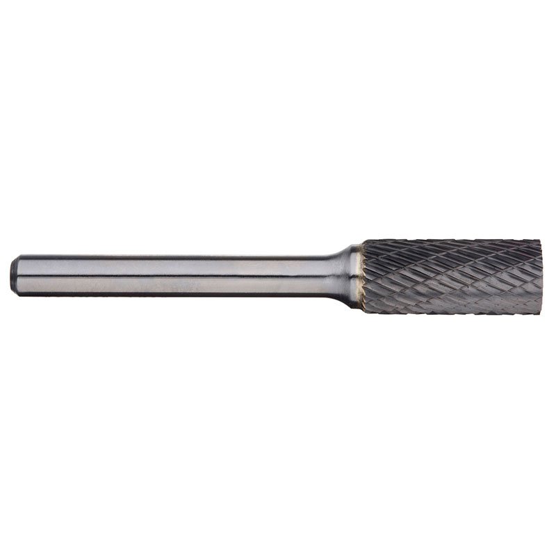 Alpha 1/8"Cylindrical Carbide Burr - 1/8” Shank