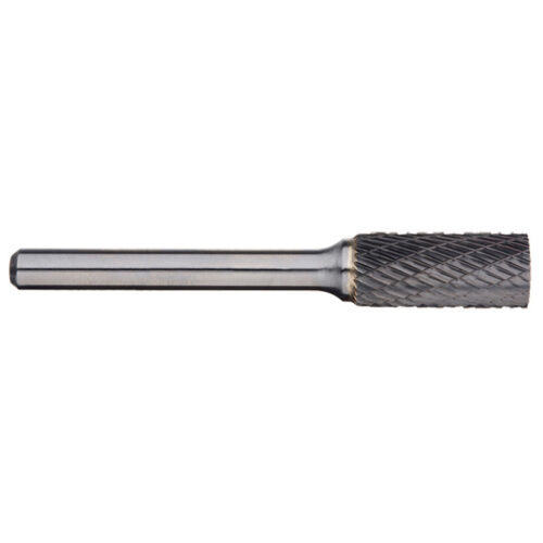Alpha 1/2″ Cylindrical Carbide Burr – 1/4″ Shank Long Series