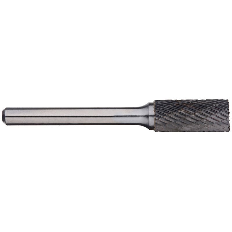 Alpha 3/16“ Cylindrical Carbide Burr - 1/4” Shank