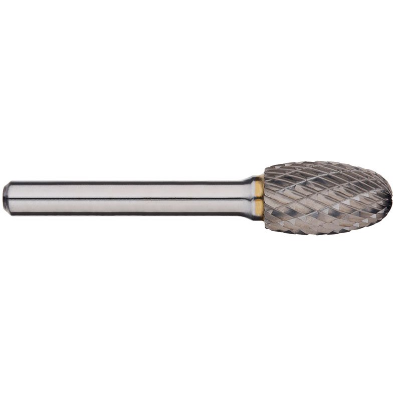 Alpha 6mm Oval Carbide Burr - 6mm Shank