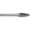 Alpha 3/4“ Tree Radius Nose Carbide Burr - 1/4” Shank
