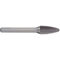 Alpha 9.5mm Tree Radius Nose Carbide Burr - 6mm Shank
