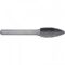 Alpha 5/16“ Flame Carbide Burr - 1/4” Shank