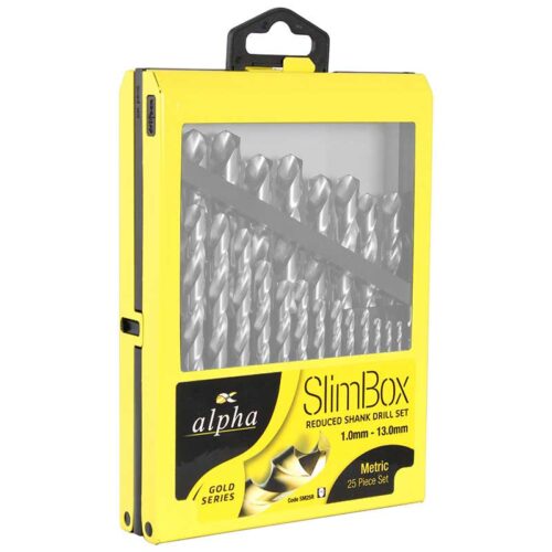 EMPTY CASE – Alpha SlimBox Drill Metric 25pc