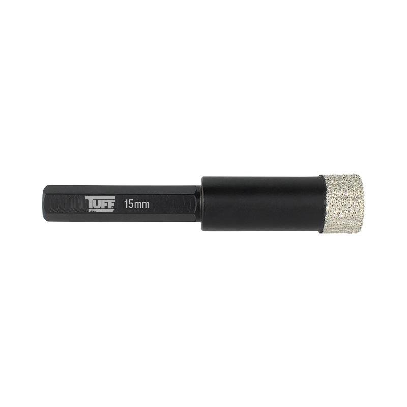 TUFF Diamond Core Bit 15mm Wax Filled