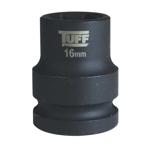 TUFF Impact Socket 16mm x 1/2” Short – 6 Points