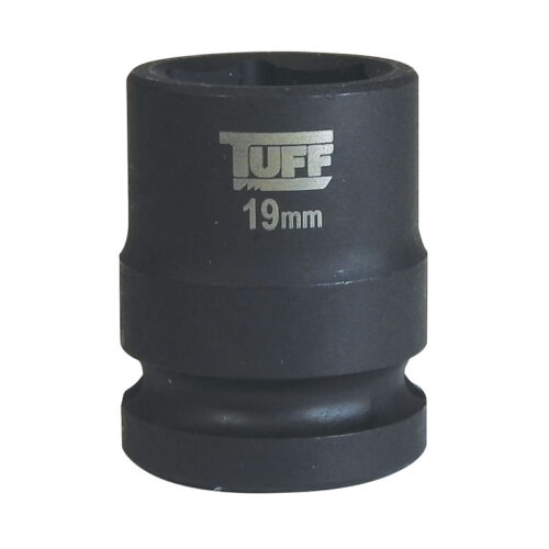 TUFF Impact Socket 19mm x 1/2” Short – 6 Points
