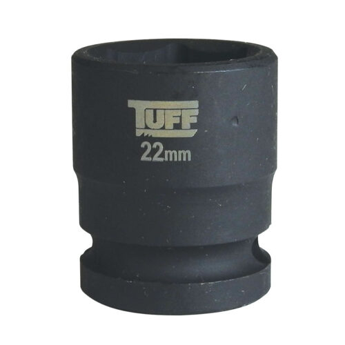 TUFF Impact Socket 22mm x 1/2” Short – 6 Points