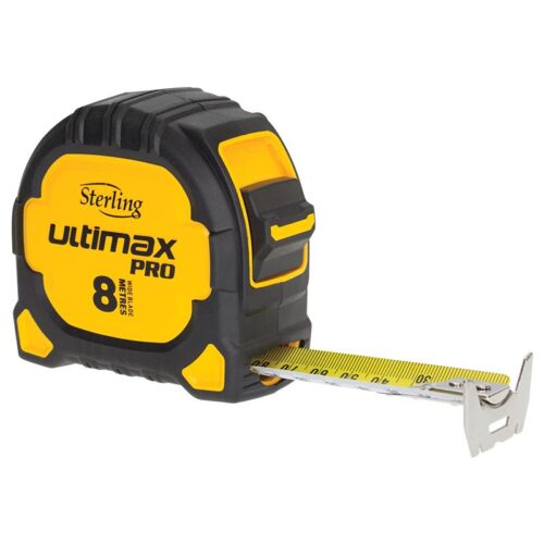 Sterling Ultimax Pro 8M Tape Measure