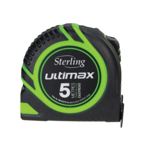 Sterling Ultimax Tape Measure Easyread 5m Metric