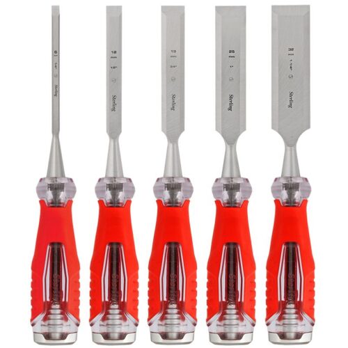 Sterling Ultimax Wood Chisel 5 Piece Set 6, 12, 19, 25, 32mm