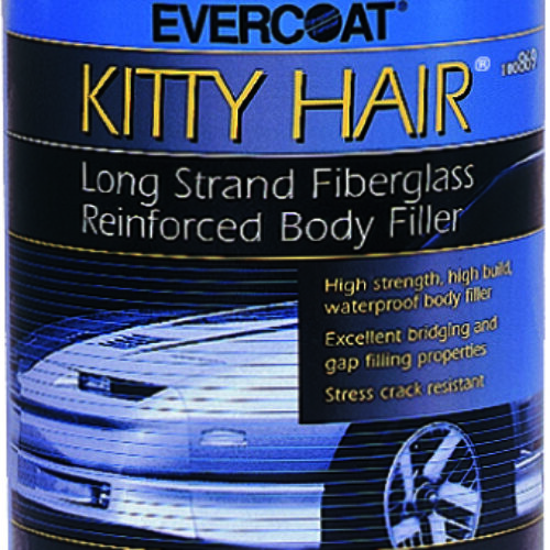 Kitty Hair – Quart Tin. Long Strands of Fiberglass