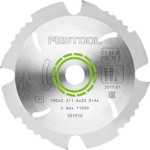 DIAMOND SAW BLADE 160×2,2/1,6×20 DIA4
not for Hebel
