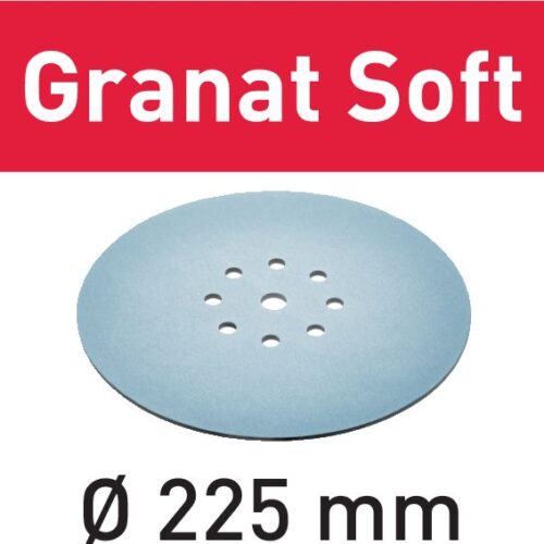 SANDPAPER STF D225/8 P150 GRS/25 with soft foam base
