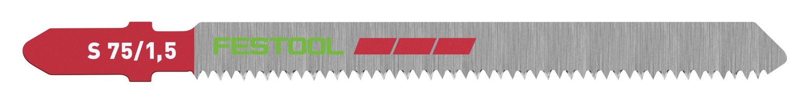 JIGSAW BLADE S 75/2/5 for profile plastics - indent