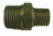 Nipple Reducing Brass 1/2 x 1/4