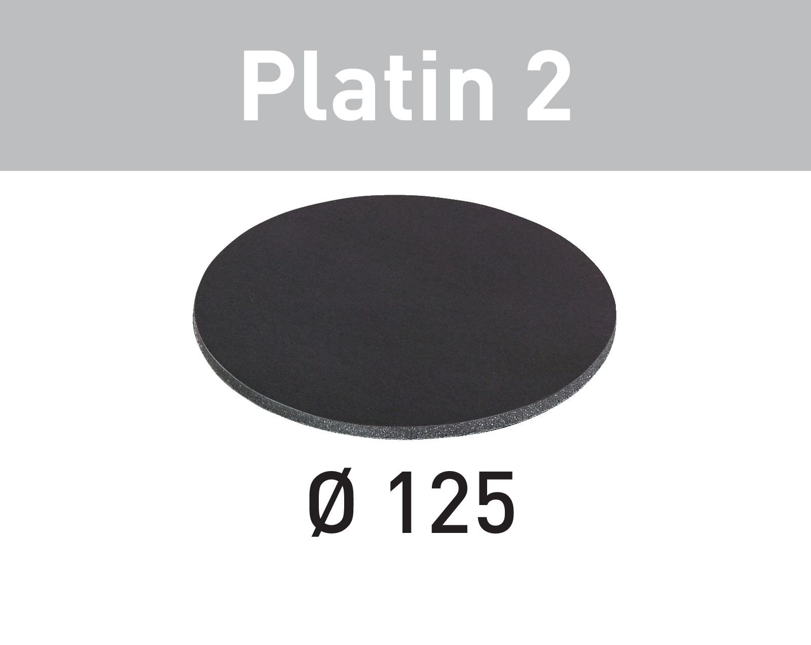 SANDPAPER STF D125/0 S1000 PL2/15 - indent