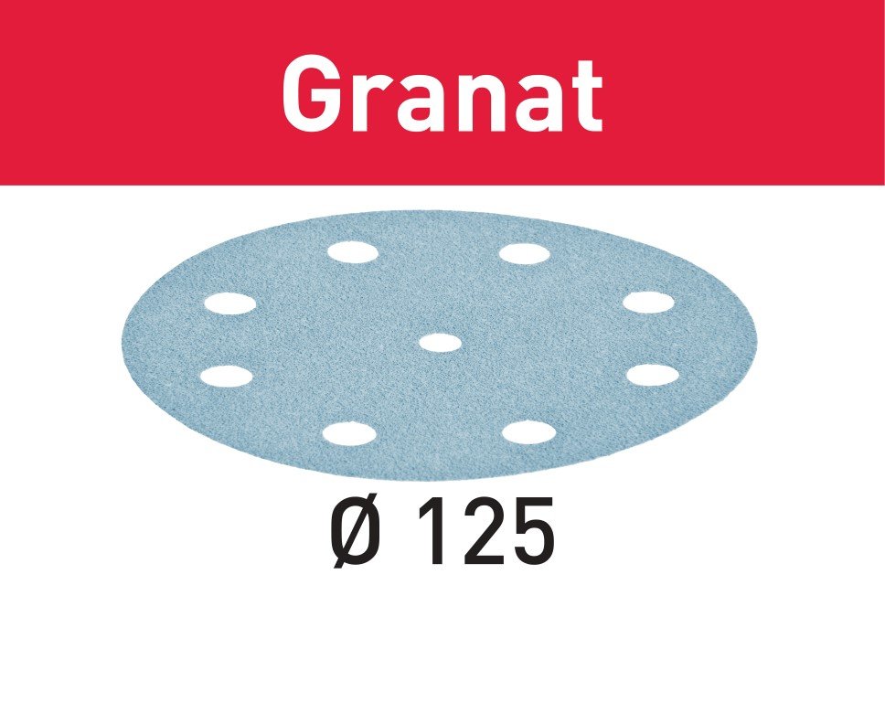 SANDPAPER STF D125/9 P 80 GR 50X