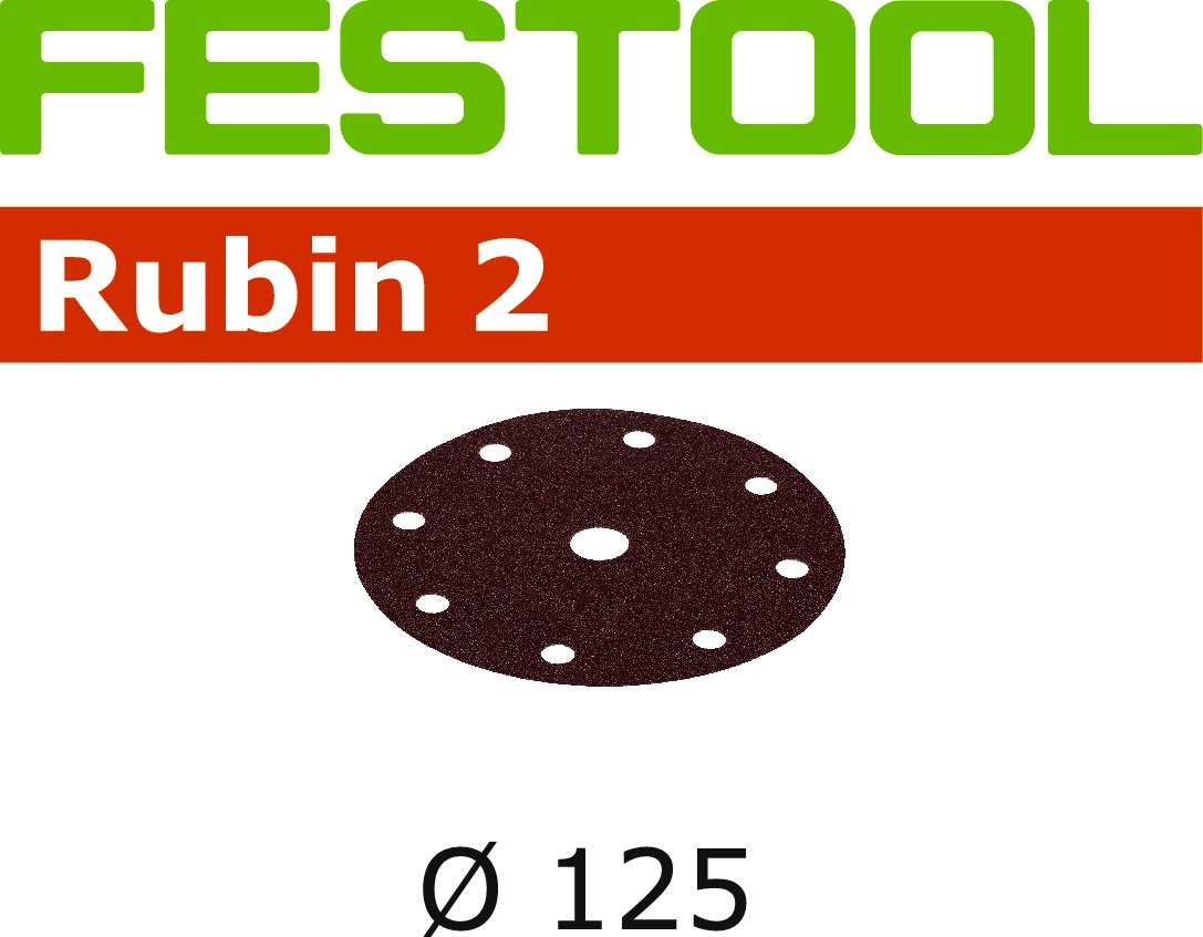 SANDPAPER STF D125/9 P150 RU2/10