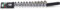 Socket Set Std 1/2"Dr on Rail 11pc 10-22mm