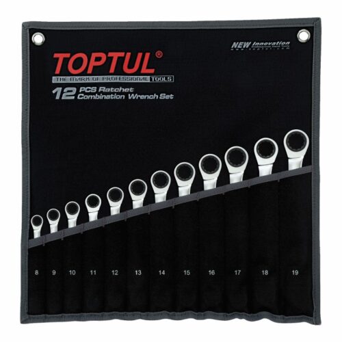 Wrench Geared Set 12pc 8-19mm