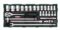 TI Socket Kit 1/2"Dr 25pc Metric