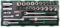 TI Socket Kit 3/8"Dr 33pc SAE/MM