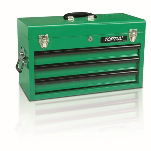 Tool Chest 3 Drawer GREEN Small