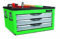 Tool Kit Chest GREEN 10 Trays Metric