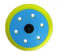 Pad,6 inch Vac/hook type 5/16 Stud