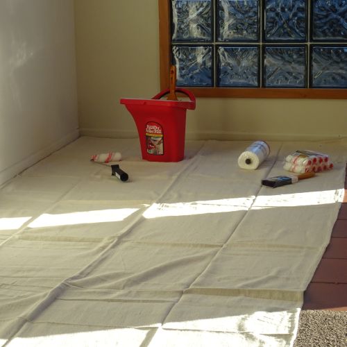 Almax Canvas Drop Cloth 4′ x 15′ “Hallway Runner”