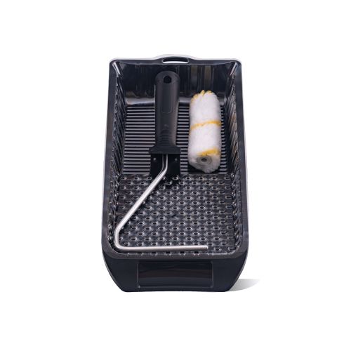 Almax Mini Roller Kit – Yellow Stripe Water based 12mm