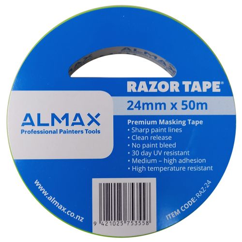 Almax Razor® Masking Tape 24mm x 50 metres