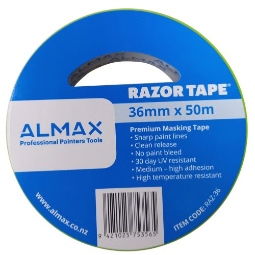 Almax Razor® Masking Tape 36mm x 50 metres
