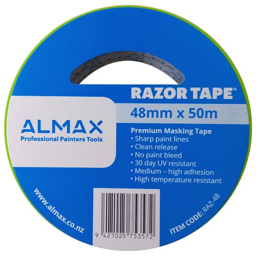 Almax Razor® Masking Tape 48mm x 50 metres