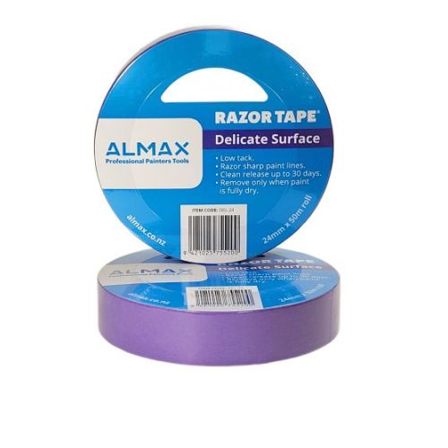 Almax Razor® Tape Delicate Surface 24mm x 50 metres