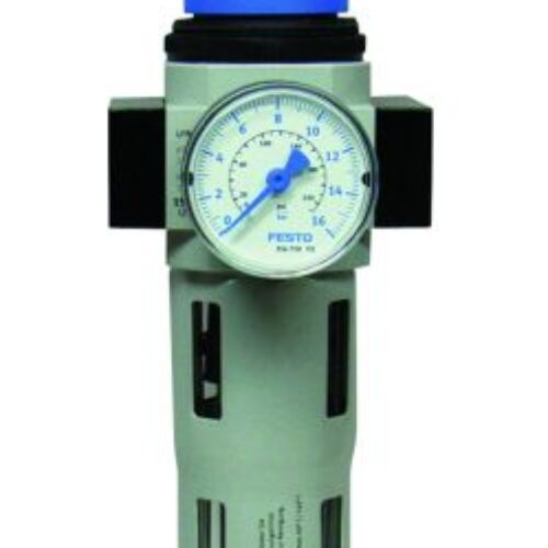 Festo Filter Regulator 1/4 manual drain with gauge