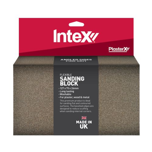 Intex Foam Sanding Block Large Dual Angle – Medium/Fine Grit
