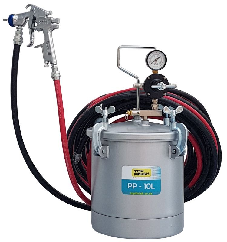 PP-10L Pressure Pot Kit inc 10m hoses & S-770 gun 1.7mm