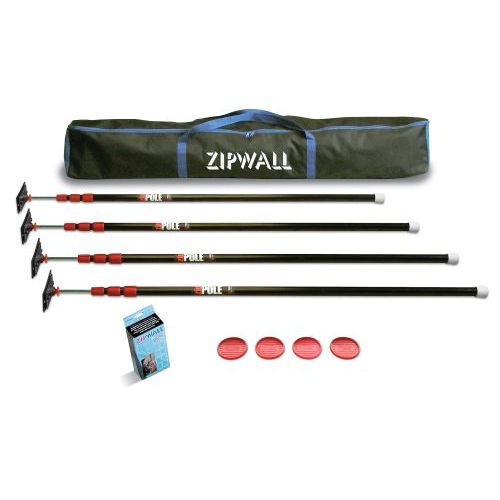 ZIPWALL® Dust Containment 4 Pole Kit